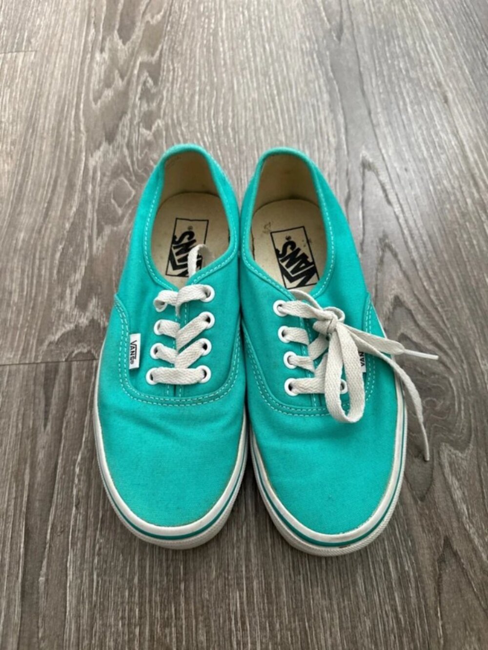 Vans teal mint